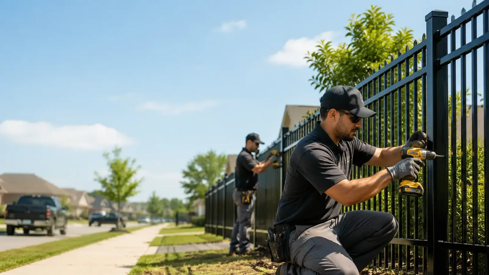 Metal Fence Installation in Calvin, PA